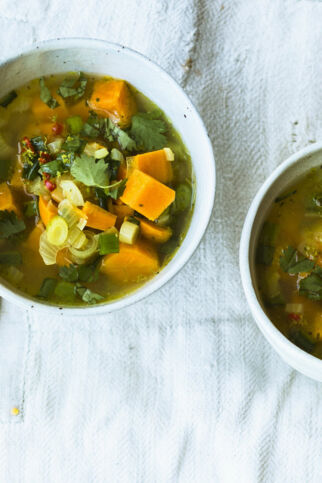 Süßkartoffelsuppe Süßkartoffelsuppe