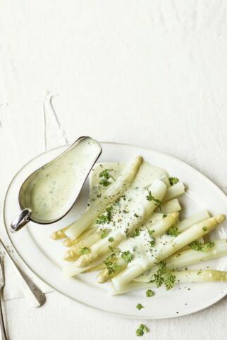 Spargel mit Zabaione