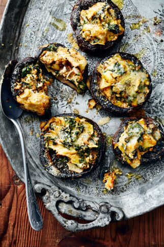 Gefüllte Portobello-Pilze Gefüllte Portobello-Pilze