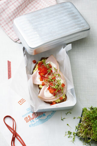 Avocado-Putenbrust-Stullen Avocado-Putenbrust-Stullen