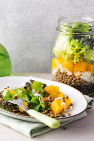 Kürbis-Linsen-Salat Kürbis-Linsen-Salat