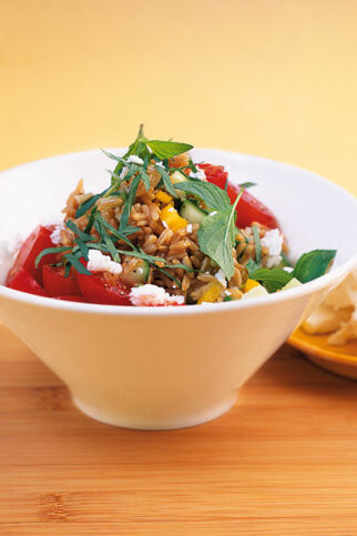 Hafer-Mittelmeersalat Hafer-Mittelmeersalat