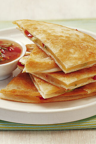 Quesadillas mit Paprika Quesadillas mit Paprika