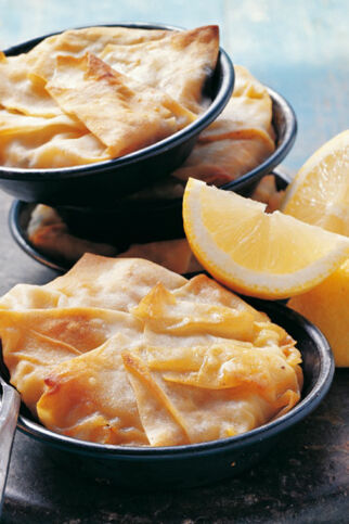 Pastilla mit Meeresfrüchten Pastilla mit Meeresfrüchten