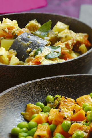 Auberginen-Curry Auberginen-Curry