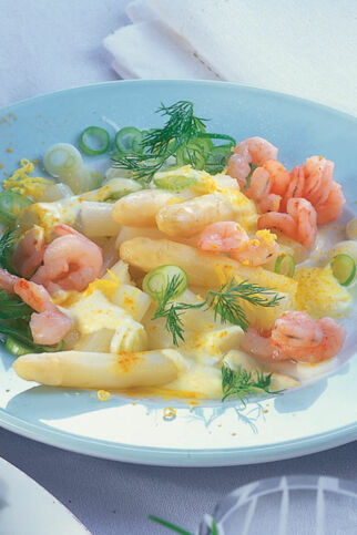 Krabben-Spargel-Salat