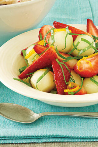 Erdbeer-Melonen-Salat Erdbeer-Melonen-Salat
