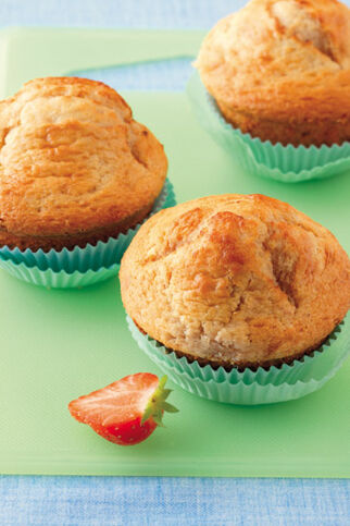 Erdbeer-Vanille-Muffins Erdbeer-Vanille-Muffins