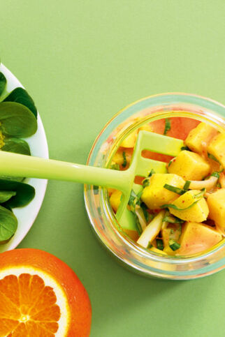 Curry-Basilikum-Kartoffeln Curry-Basilikum-Kartoffeln