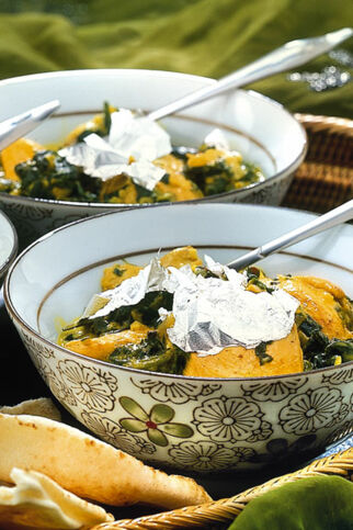 Huhn in Spinatsauce Huhn in Spinatsauce