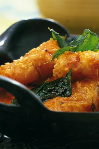 Garnelen-Curry