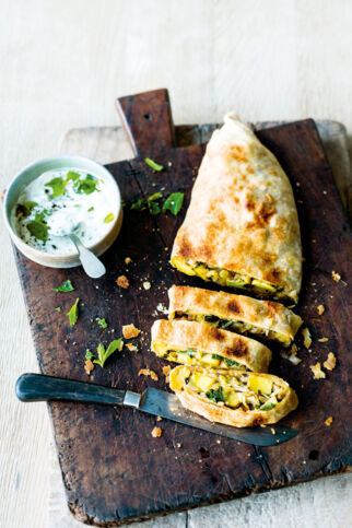 Bratkartoffel-Spitzkohl-Strudel Bratkartoffel-Spitzkohl-Strudel