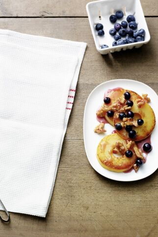 Gebratene Apfelringe Gebratene Apfelringe