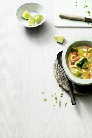 Rotes Gemüsecurry Rotes Gemüsecurry