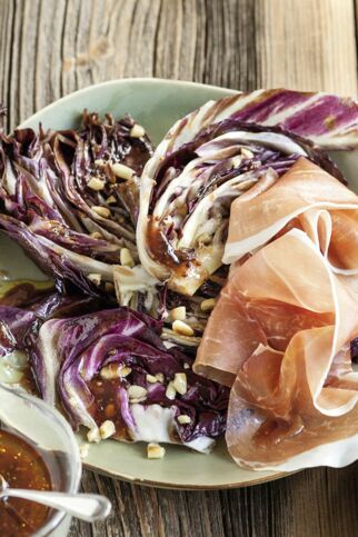 Gebratener Radicchio Gebratener Radicchio