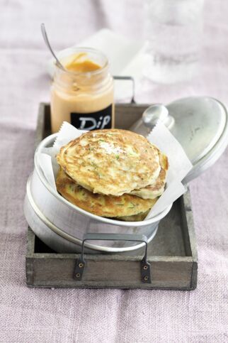 Zucchini-Pancakes Zucchini-Pancakes