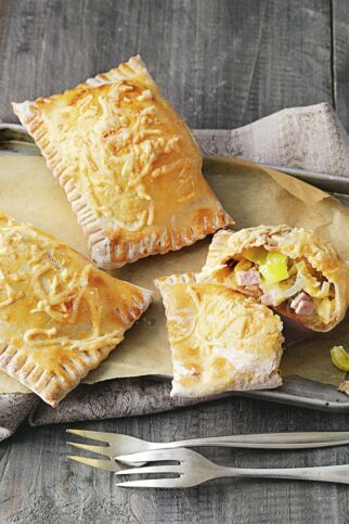 Flammkuchen-Taschen Flammkuchen-Taschen