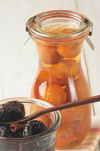 Weinbrand-Mirabellen Weinbrand-Mirabellen