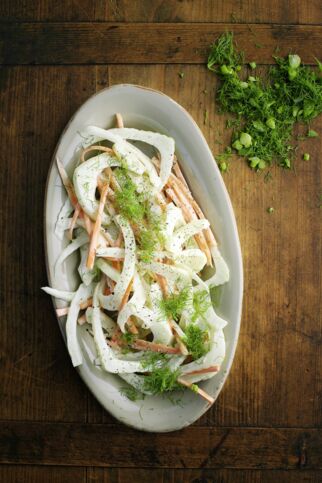Fenchel-Möhren-Slaw