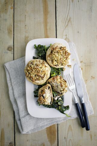 Gefüllte Champignons Gefüllte Champignons