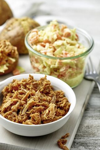 Pulled Pork mit Chilikick Pulled Pork mit Chilikick