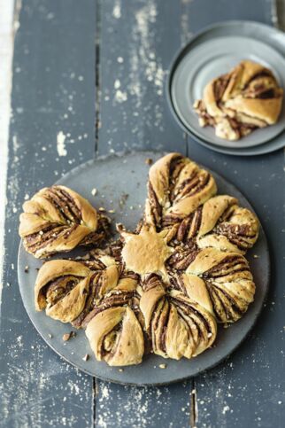 Nuss-Nougat-Blume Nuss-Nougat-Blume