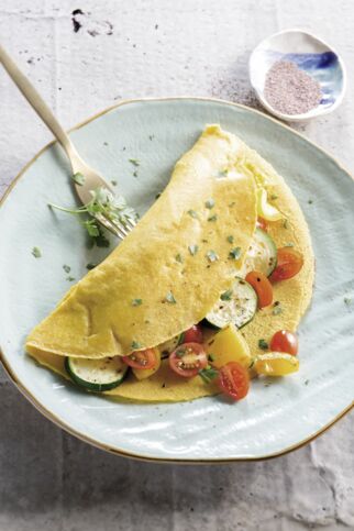 Kichererbsen-Omelett Kichererbsen-Omelett