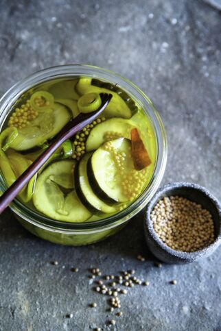 Gurkenscheiben süßsauer Gurkenscheiben süßsauer