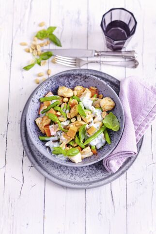 Hähnchen-Süßkartoffel-Salat