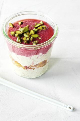Himbeer-Overnight-Oats Himbeer-Overnight-Oats