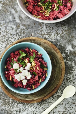Rote-Bete-Couscous Rote-Bete-Couscous
