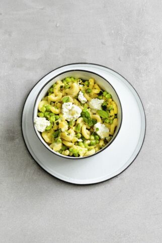 Erbsen-Ricotta-Hörnchen Erbsen-Ricotta-Hörnchen