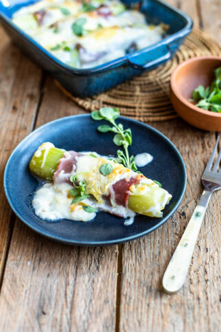 Überbackener Lauch Überbackener Lauch