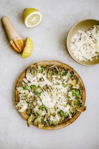 Artischocken-Carpaccio Artischocken-Carpaccio