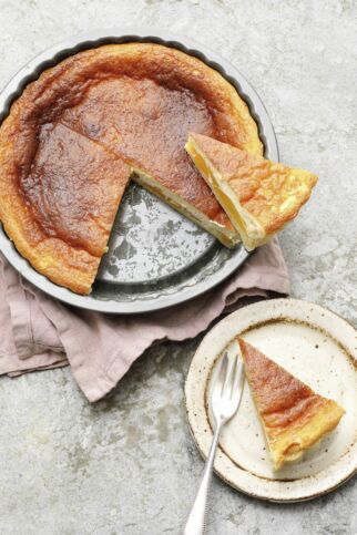 Pfirsich-Schmand-Tarte Pfirsich-Schmand-Tarte