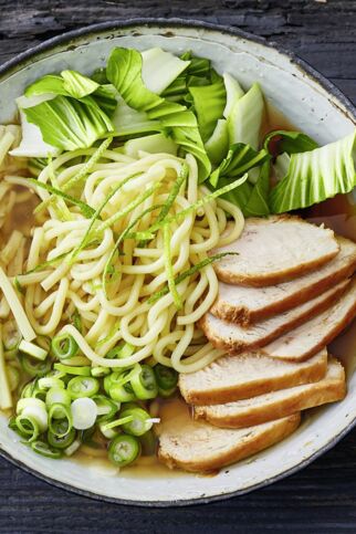 Hähnchen-Limetten-Ramen Hähnchen-Limetten-Ramen