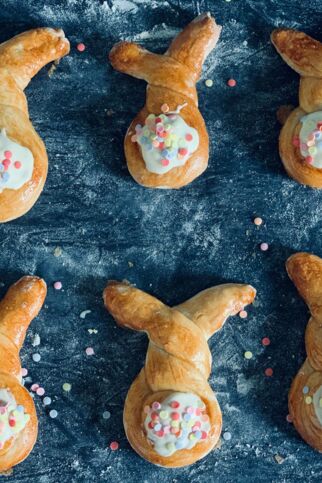 Osterhasen ohne Hefe Osterhasen ohne Hefe