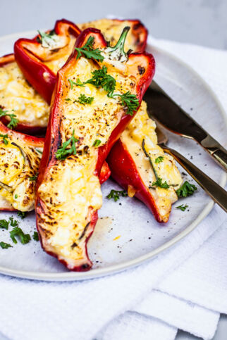 Gefüllte Spitzpaprika Gefüllte Spitzpaprika