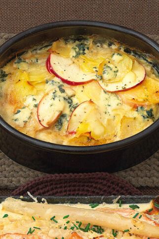 Steckrübengratin