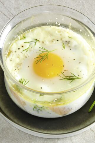 Gebackene Eier (œufs cocotte) Gebackene Eier (œufs cocotte)