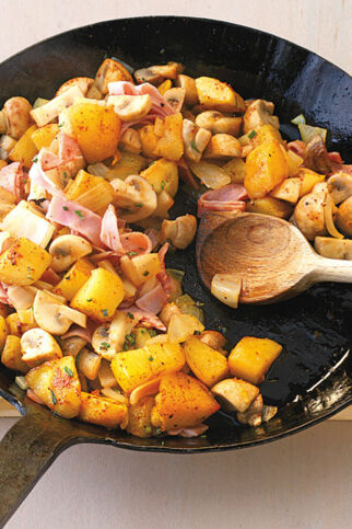 Kartoffel-Pilz-Pfanne