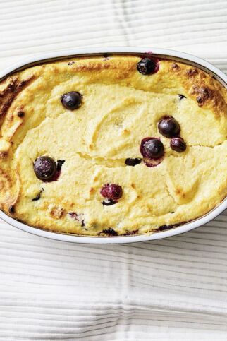 Skyr-Auflauf-Heidelbeeren Skyr-Auflauf-Heidelbeeren