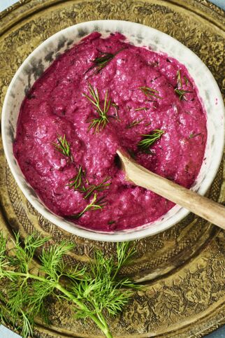 Rote-Bete-Dip Rote-Bete-Dip