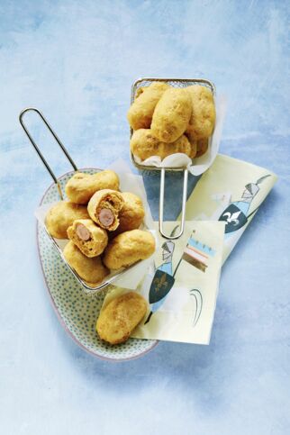 Würstchen im »Möhrenschlafrock« Würstchen im »Möhrenschlafrock«