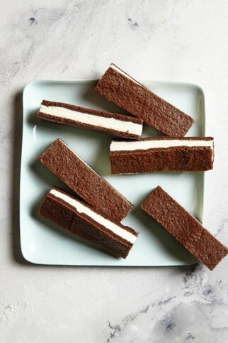 Creme-Schoko-Schnitten Creme-Schoko-Schnitten