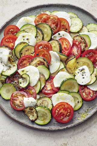 Zucchini-Tomaten-Salat