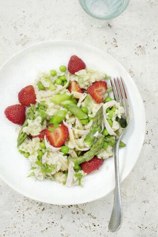 Querbeet-Risottosalat