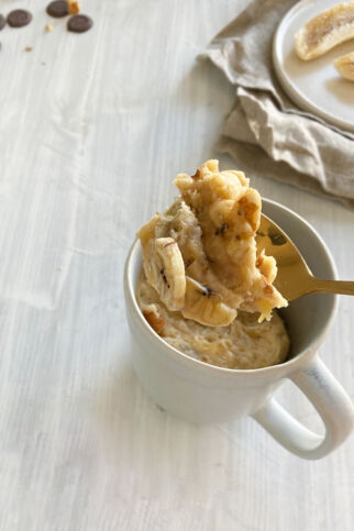 Veganer Bananen Mugcake Veganer Bananen Mugcake