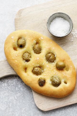 Oliven-Focaccine Oliven-Focaccine