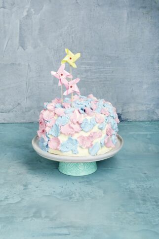 Kunterbunte Geburtstagstorte Kunterbunte Geburtstagstorte